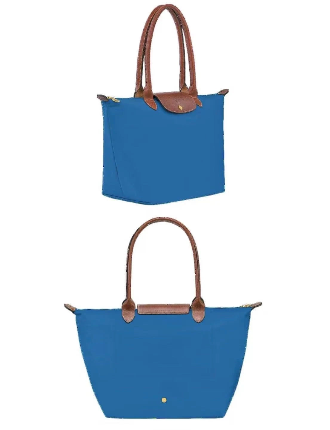 Le Pliage Original Tote bag Diamond Blue - Recycled canvas