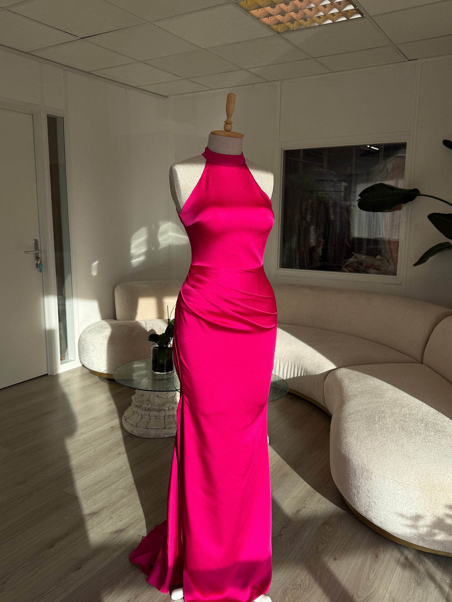 The Sophie dress fusia