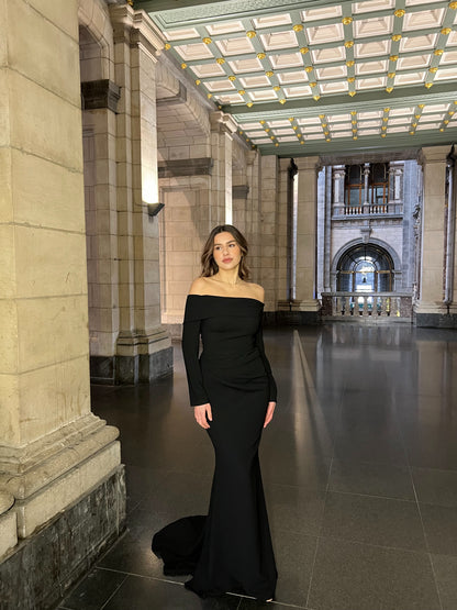 The Mihra dress black