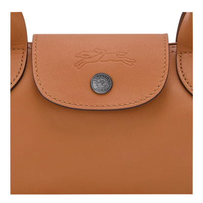 Le Pliage Xtra M Shoulder bag Cashew - Leather