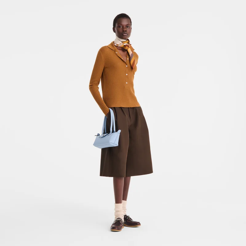 Le Pliage Xtra M Shoulder bag Wave - Leather