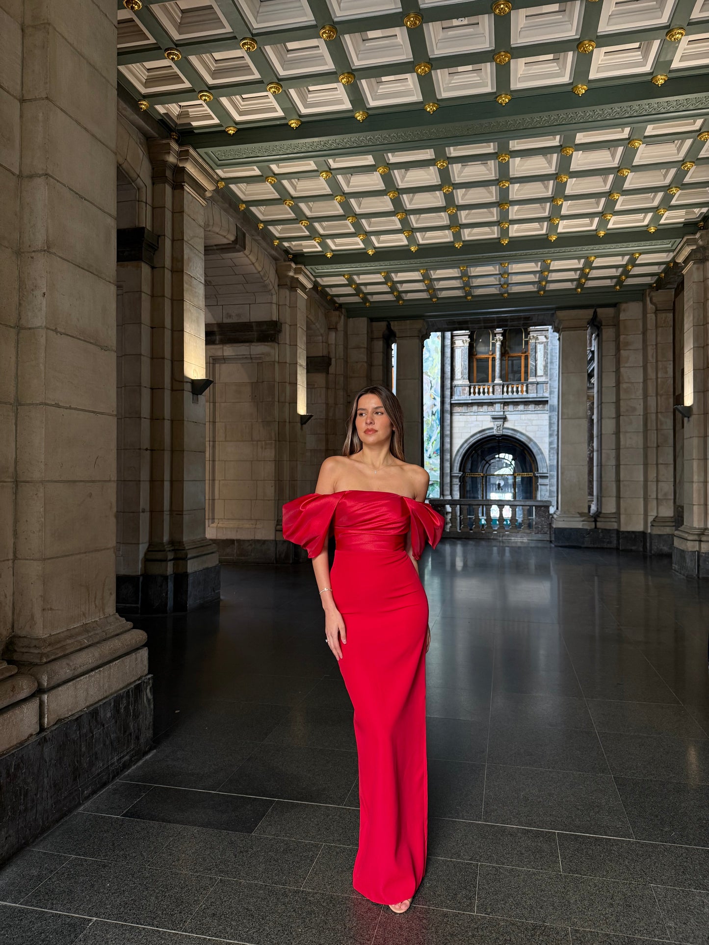 The Coco dress red