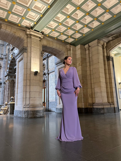 The Sevda dress lilac