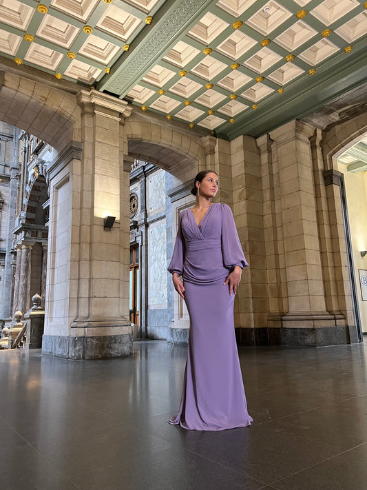 The Sevda dress lilac
