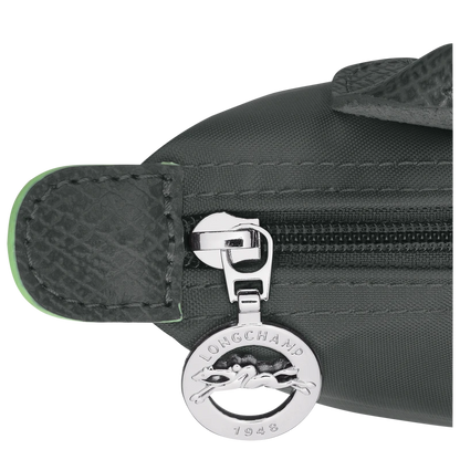 Le Pliage Original Pouch with handle Graphite Black - Recycled canvas