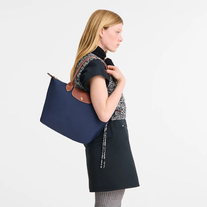 Le Pliage Original Tote bag Navy - Recycled canvas