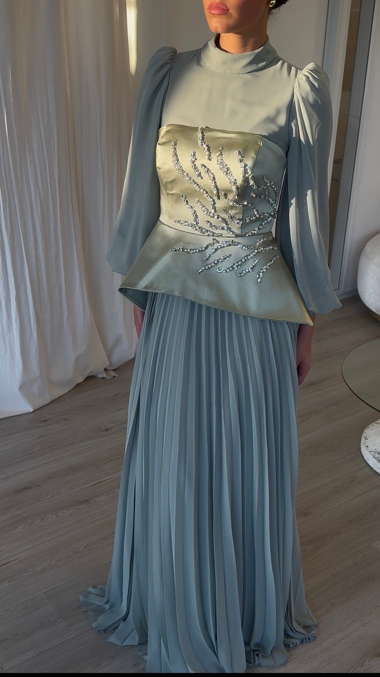 The Arola dress green