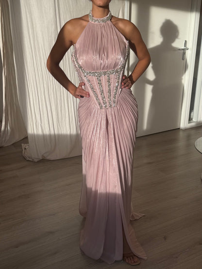 The Selena dress soft pink