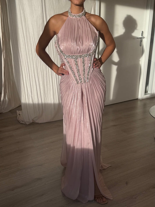 The Selena dress soft pink