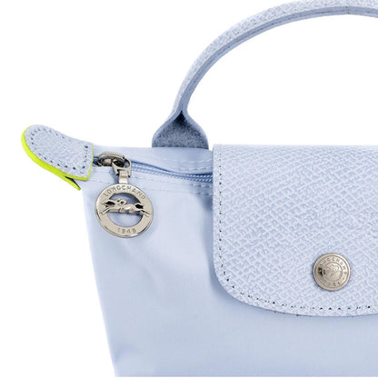 Le Pliage Original Pouch with handle Taro Purple - Recycled canvas