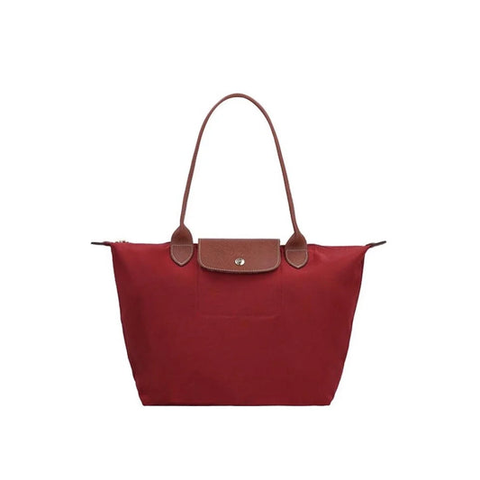 Le Pliage Original Tote bag Burgundy - Recycled canvas