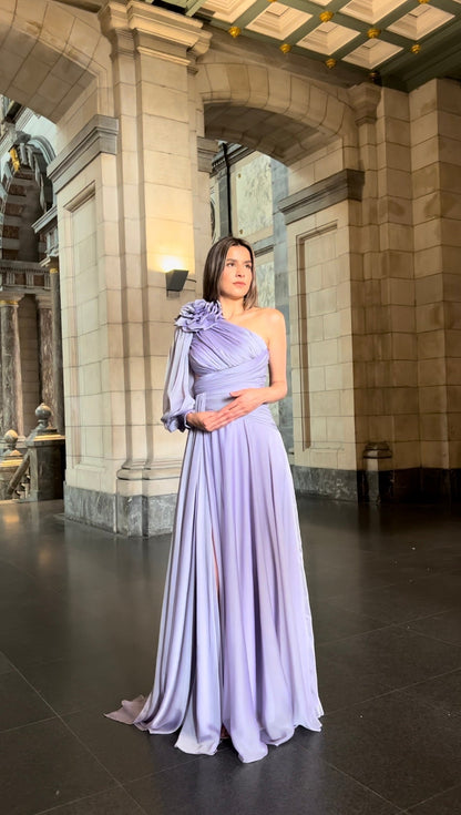 The Hira dress lilac