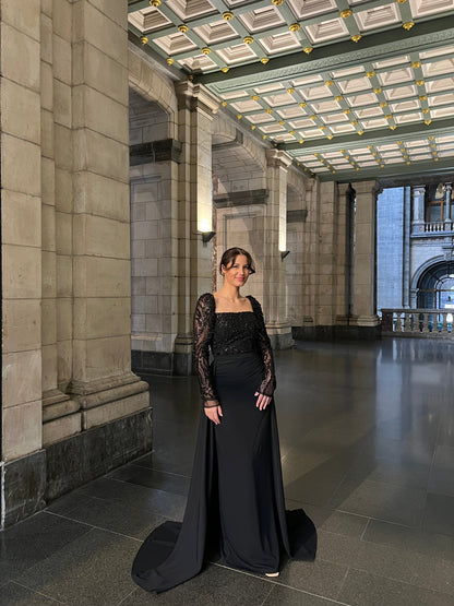 The Ayde dress black