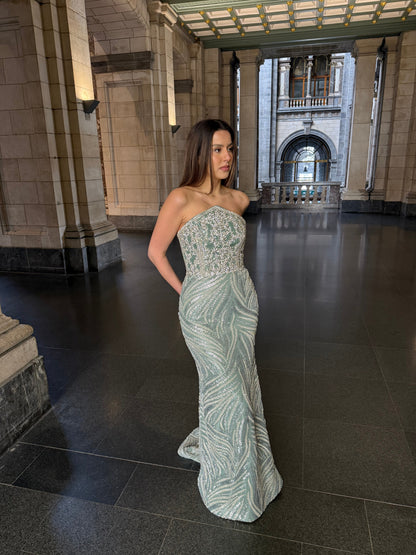 The Arelle dress mint