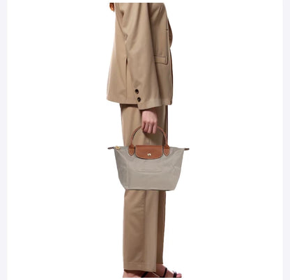 Le Pliage Original Tote bag Turtledove Gray - Recycled canvas