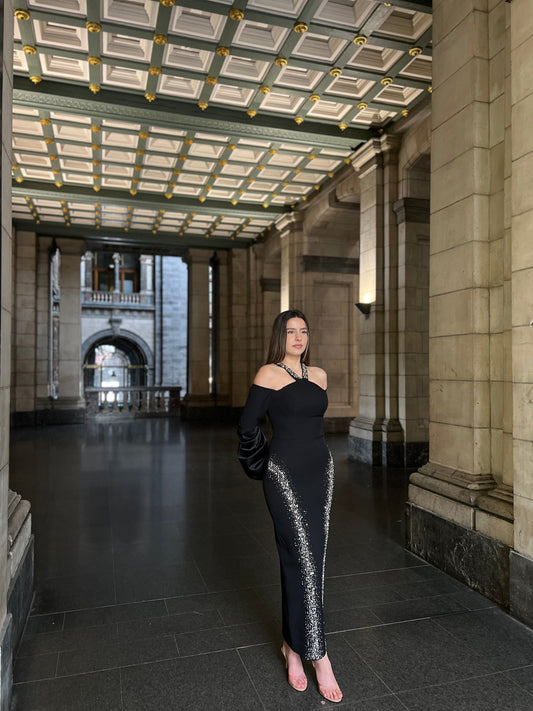 The Ayda dress black