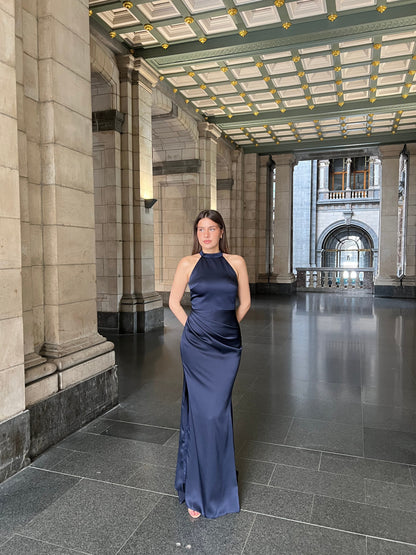 The Sophie dress navy blue