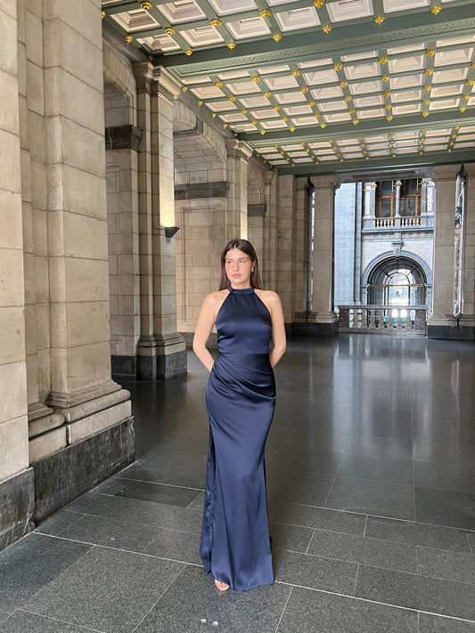 The Sophie dress navy blue