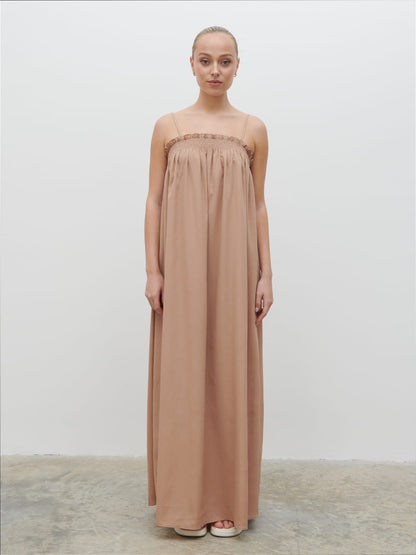 Ada Maxi Dress - Biscuit