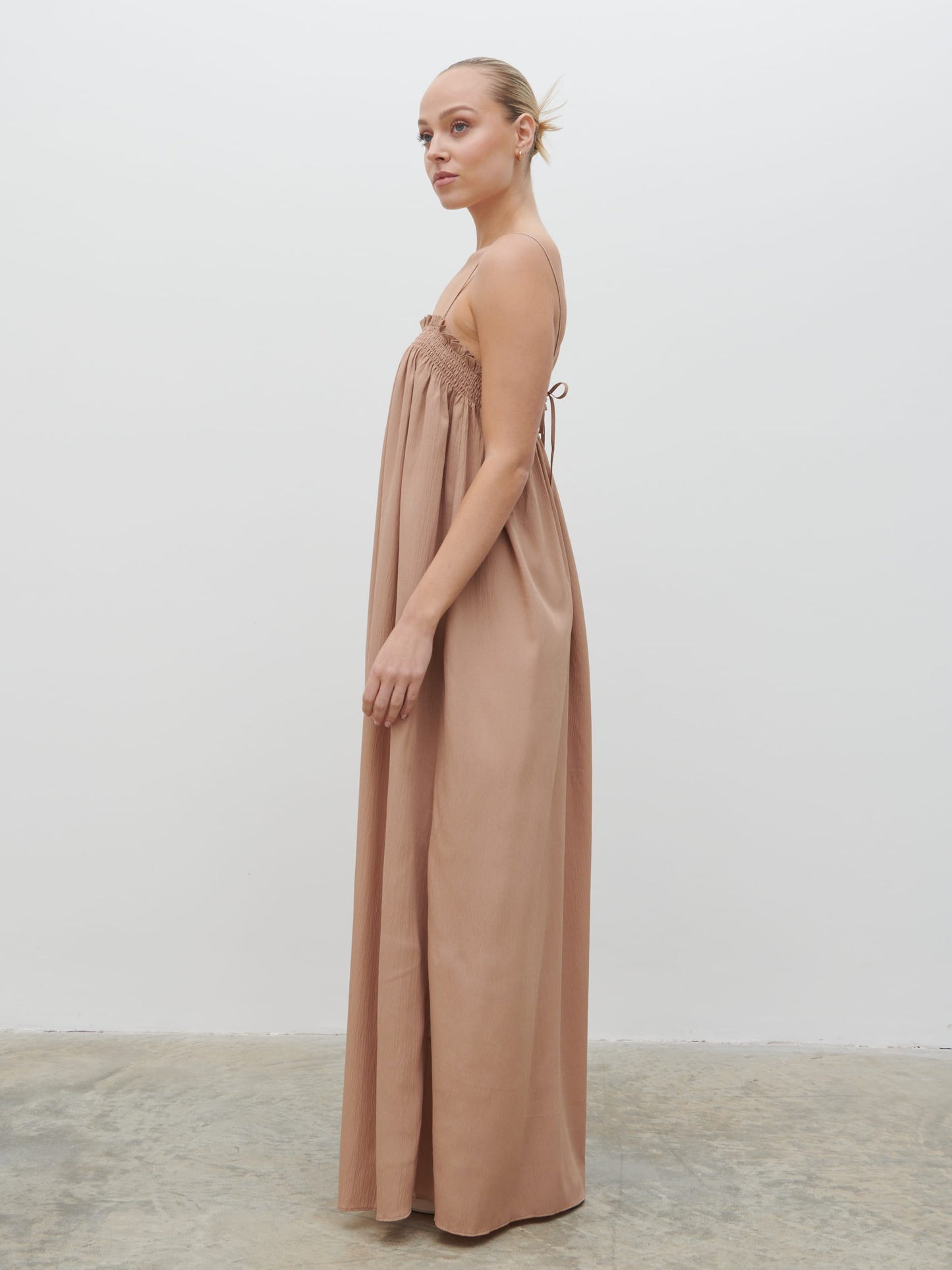 Ada Maxi Dress - Biscuit
