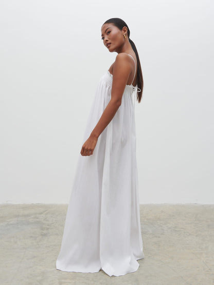 Ada Maxi Dress - White