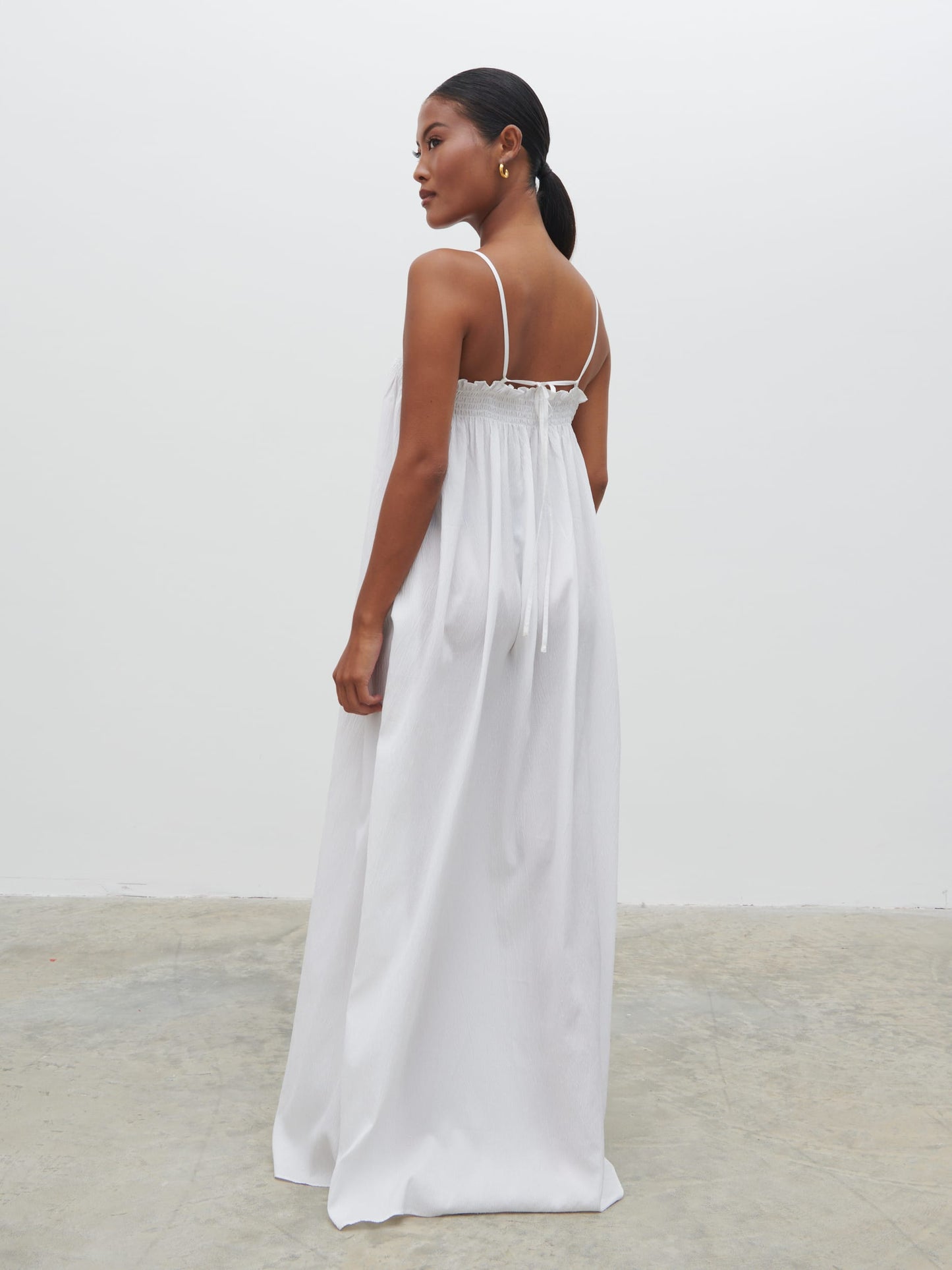 Ada Maxi Dress - White
