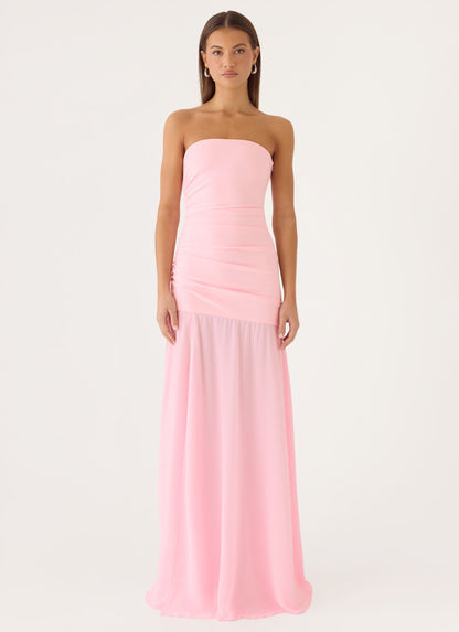 Antora Maxi Dress - Pink