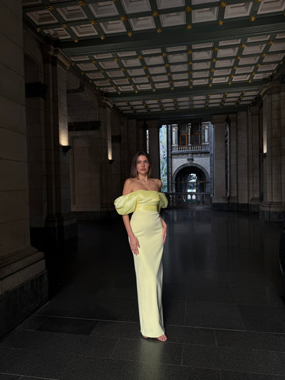 The Coco dress yellow