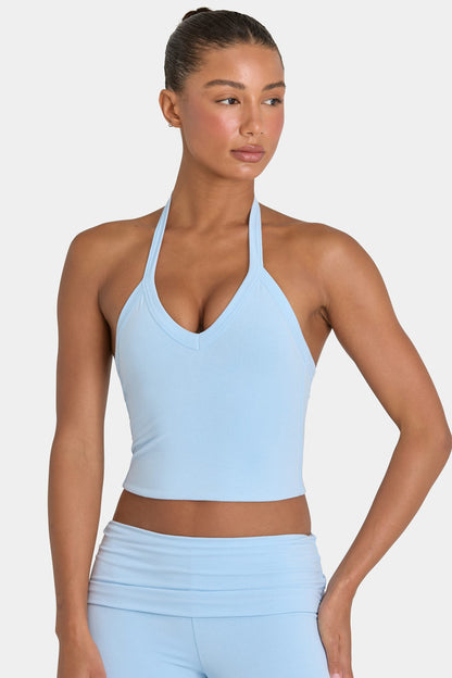ButterCloud™ Crop Tank Top in Sky