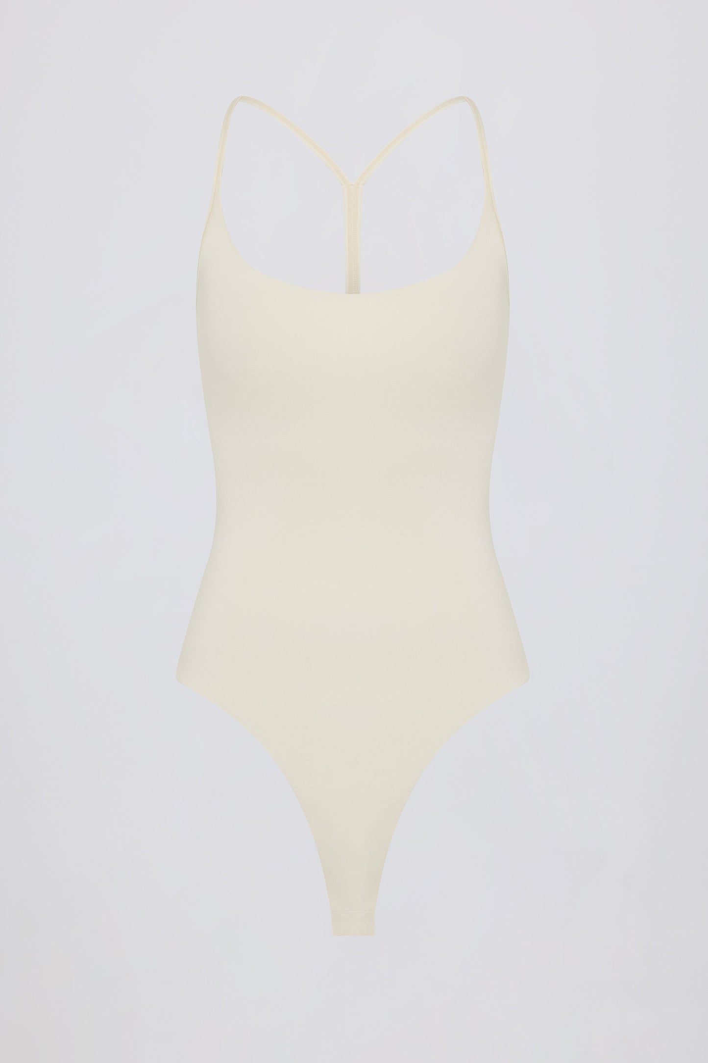 Cut-Out Bodysuit in Oat