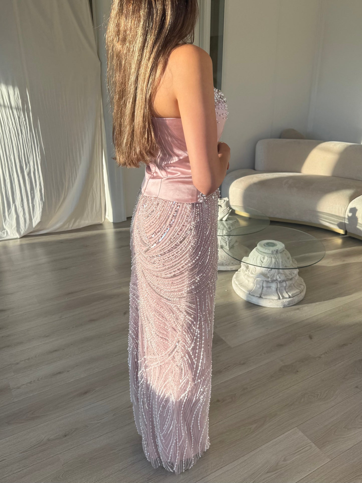 The Nova dress pink