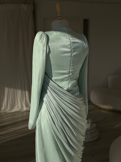 The Velora dress mint
