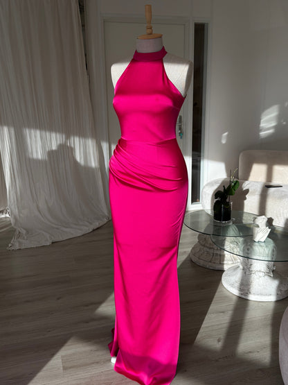The Sophie dress fusia