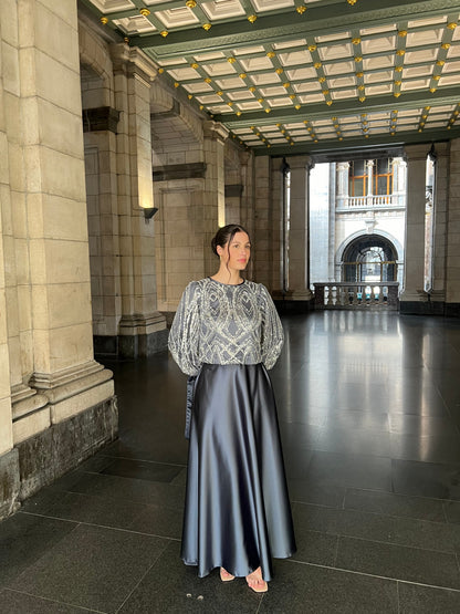 The Azeira two pieces set grey