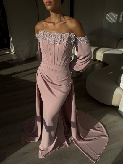 The Cinderella dress soft pink