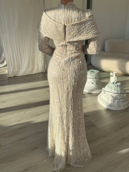 The Venor dress beige