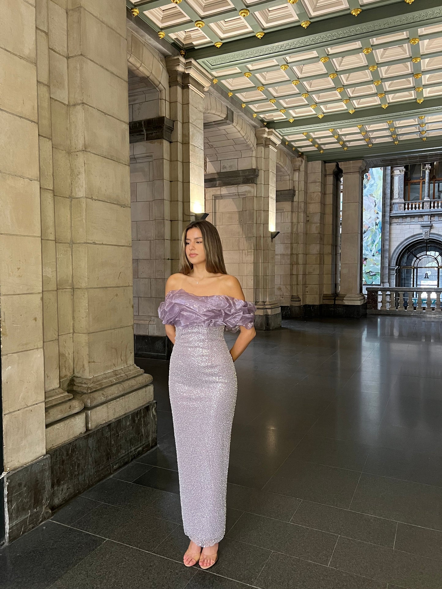 The Meya dress lilac