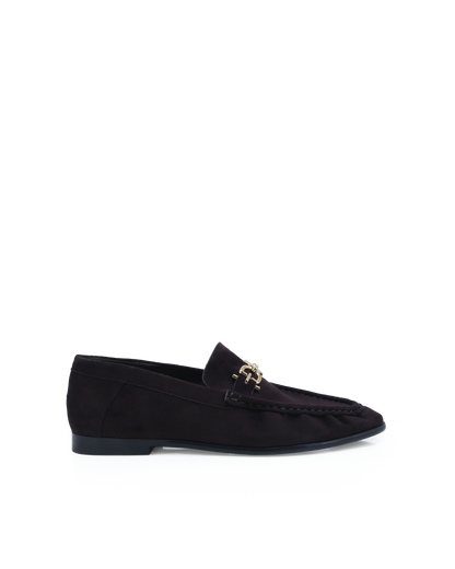 DEVORAH - DARK CHOCOLATE SUEDE