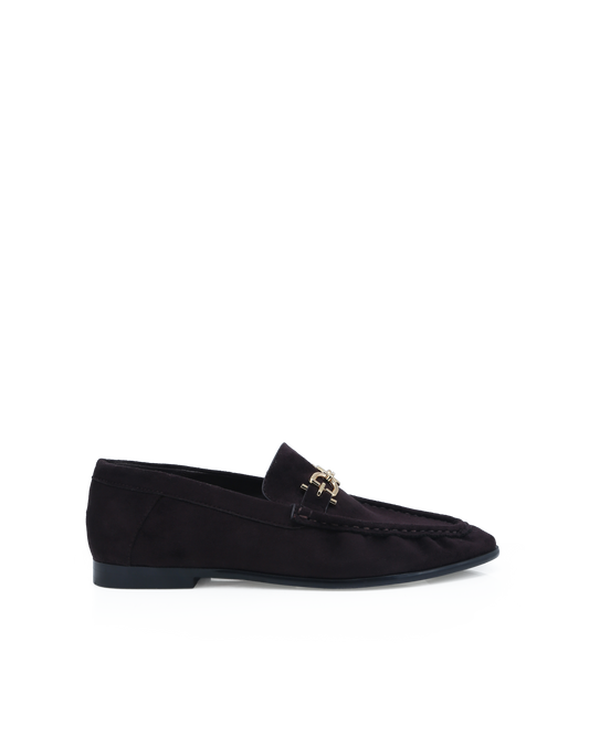 DEVORAH - DARK CHOCOLATE SUEDE