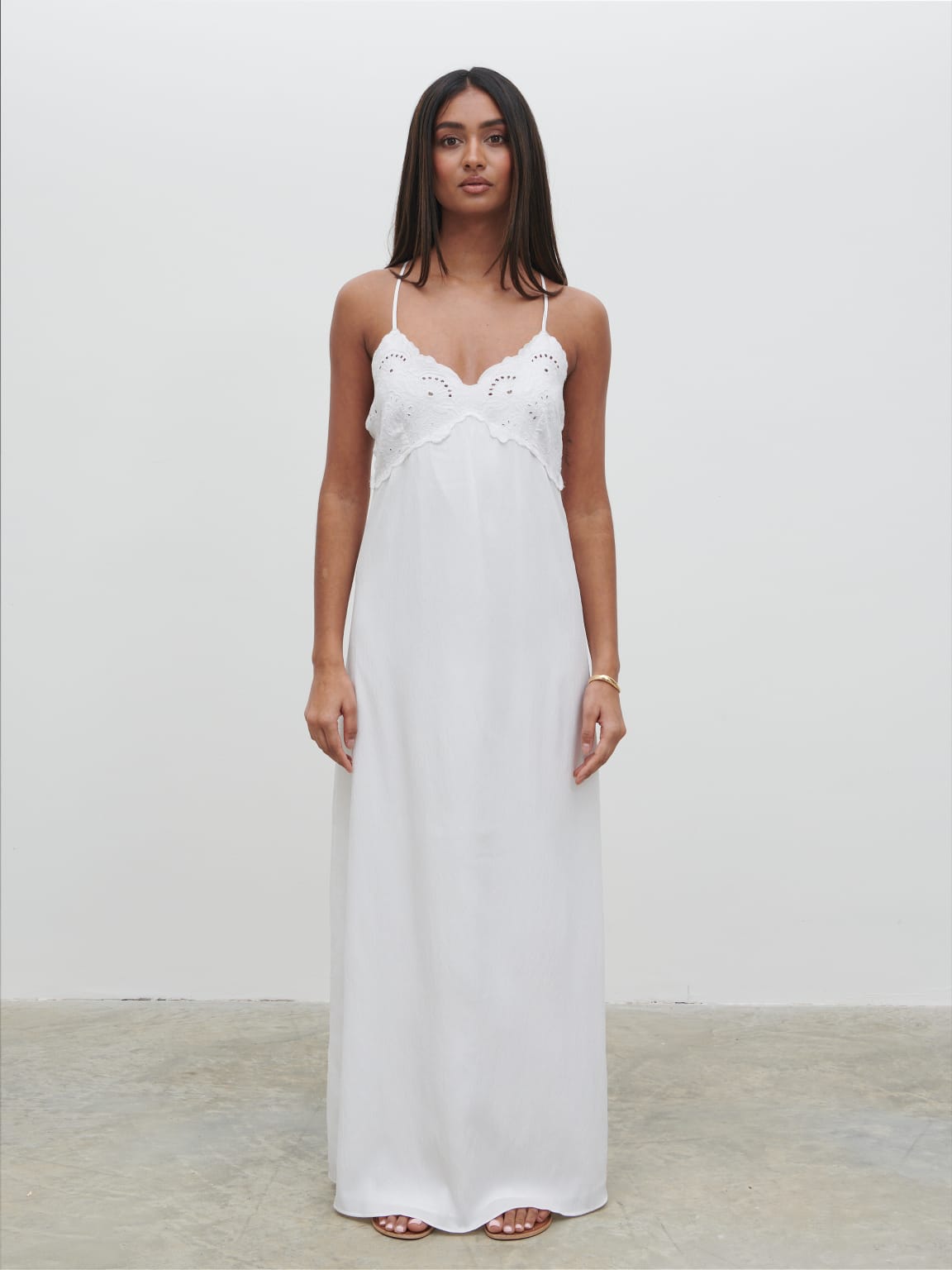 Davina Maxi Dress - Cream