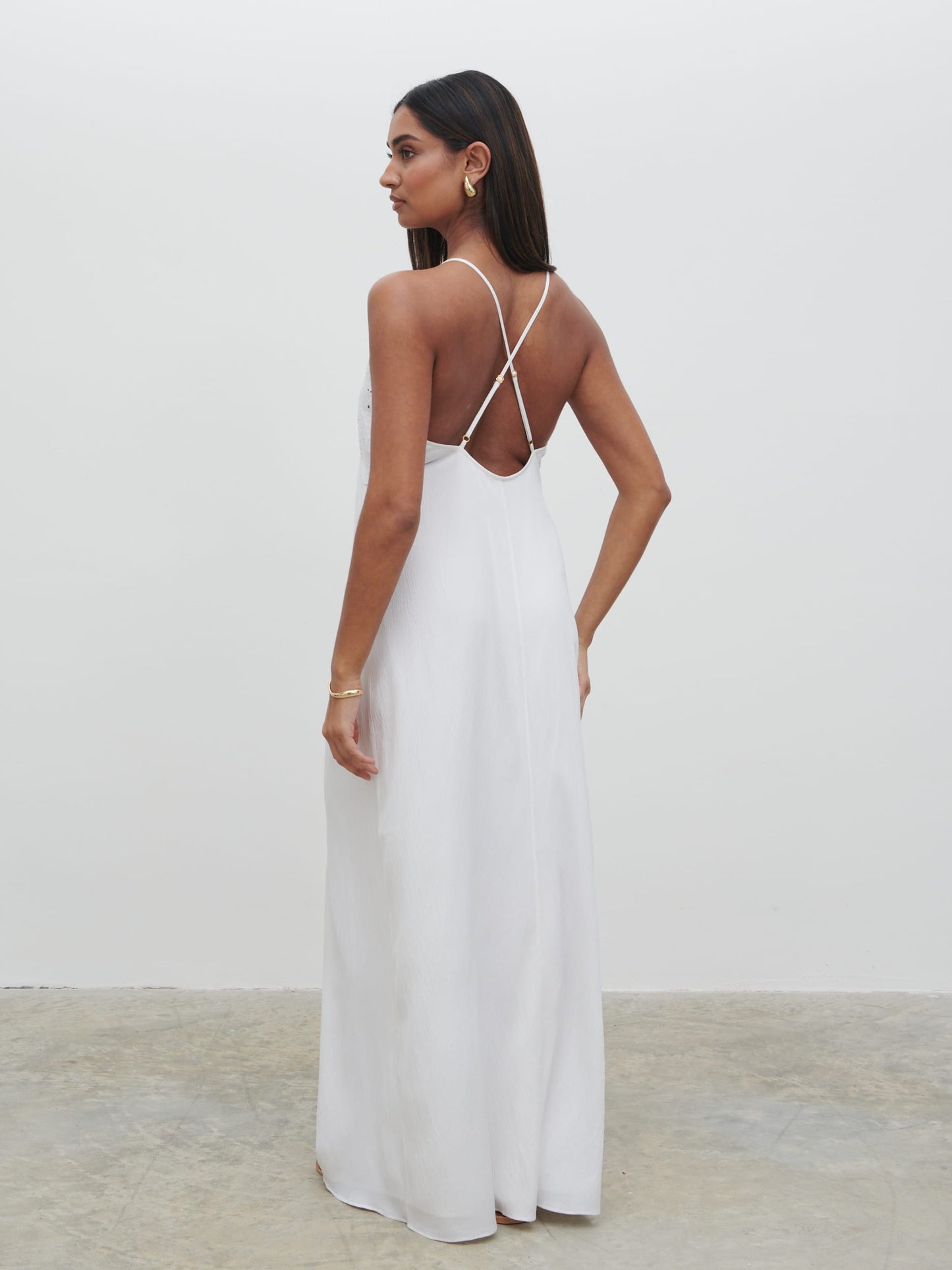 Davina Maxi Dress - Cream