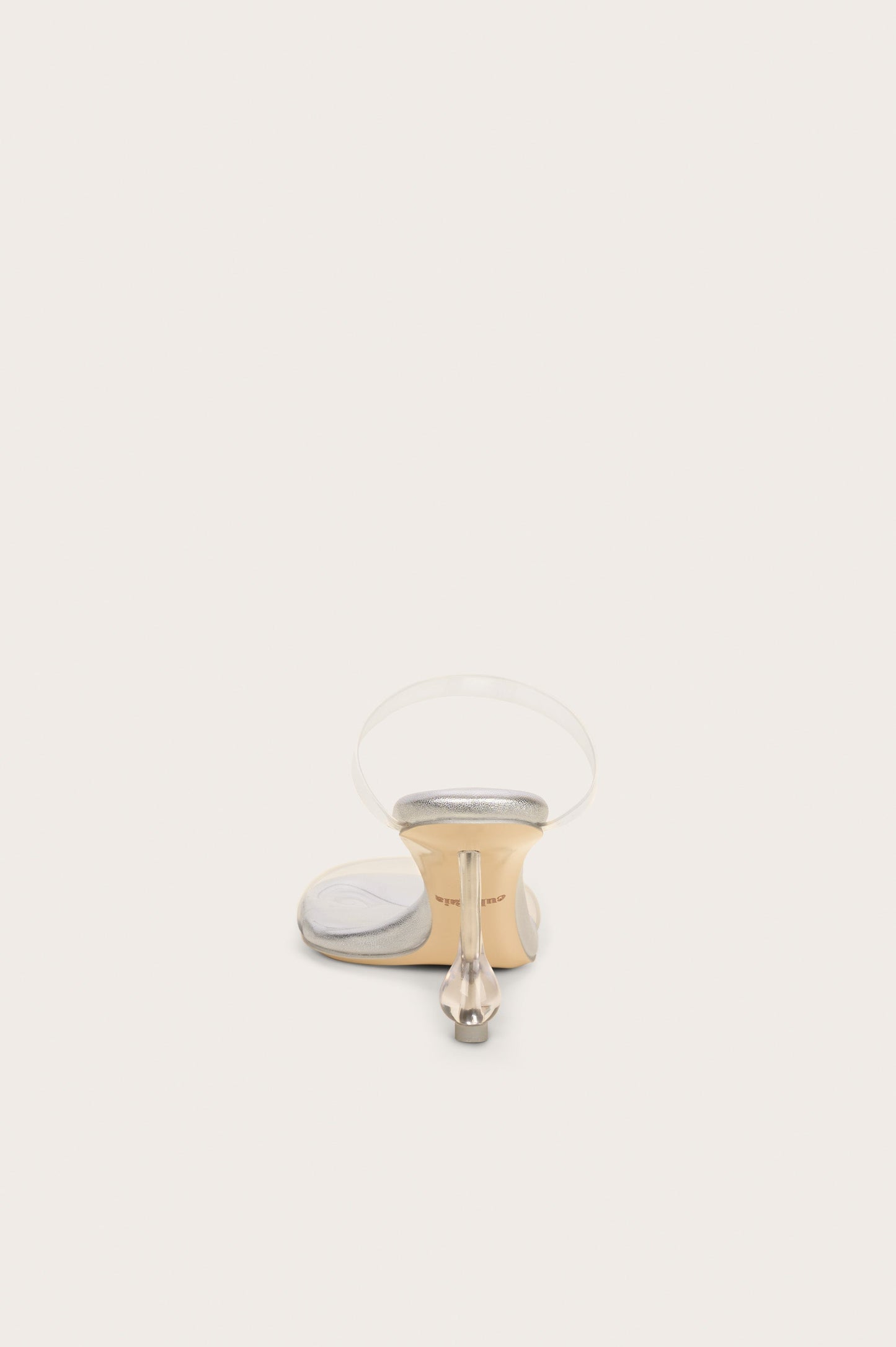 DEMI HEEL - CLEAR