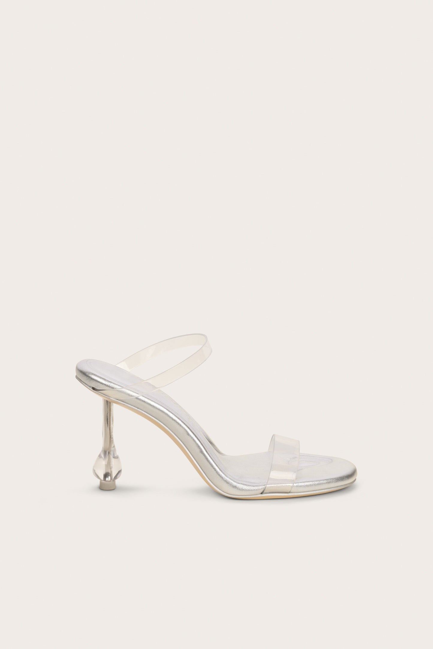 DEMI HEEL - CLEAR