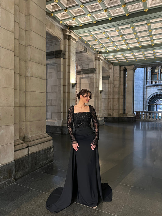 The Ayde dress black