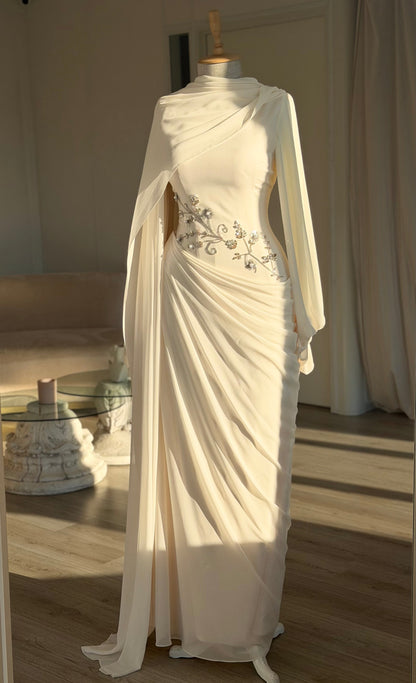 The Zehra dress ivory