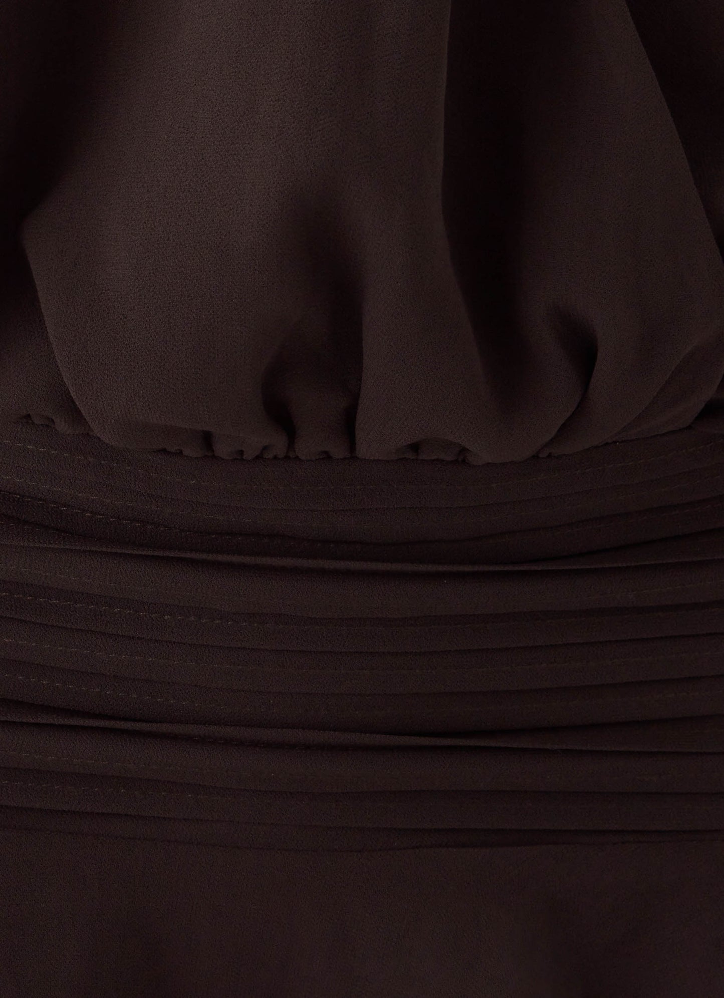 Elisana Mini Dress - Chocolate