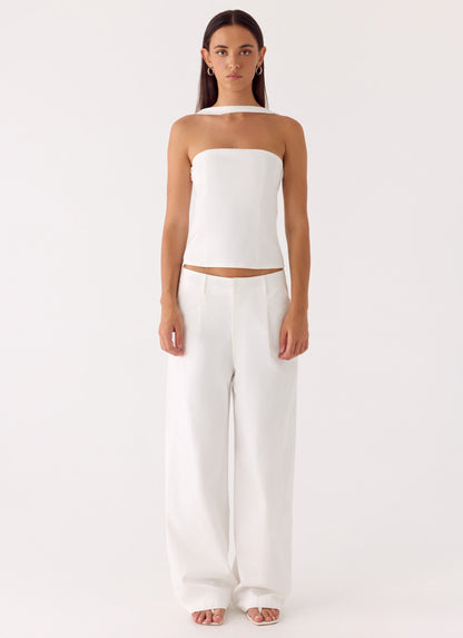 Emilia Pant - White