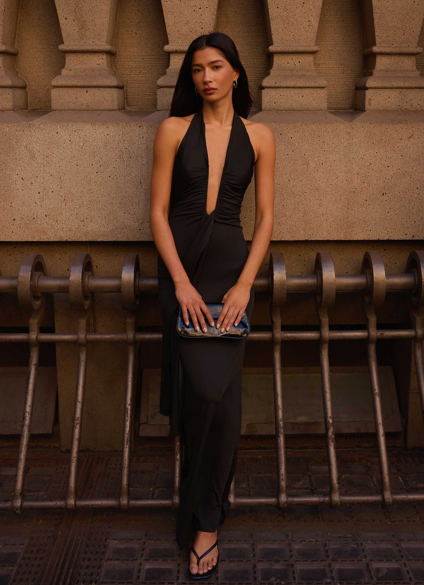 Emiliana Maxi Dress - Black