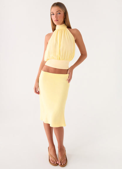 Fayloria Top - Lemon