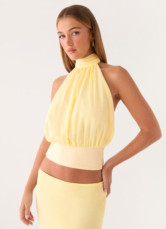 Fayloria Top - Lemon
